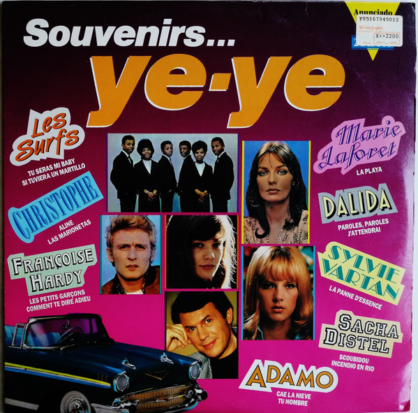 télécharger l'album Various - Souvenirs Ye ye