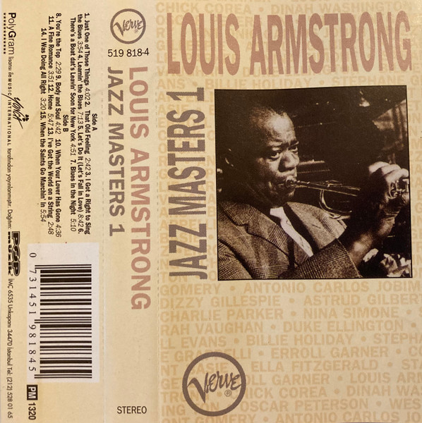 Louis Armstrong - Verve Jazz Masters 1 | Releases | Discogs