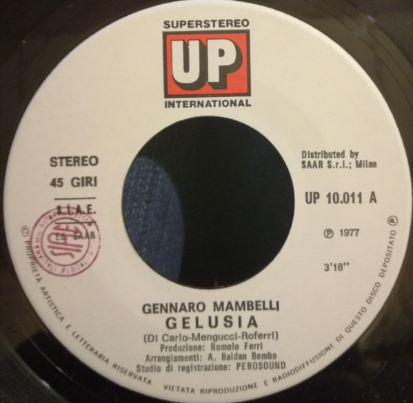 ladda ner album Gennaro Mambelli - Gelusia