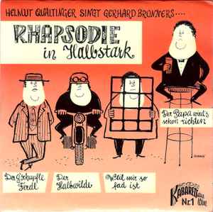 Helmut Qualtinger - Rhapsodie In Halbstark album cover