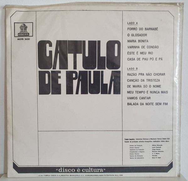 lataa albumi Catulo De Paula - Catulo De Paula