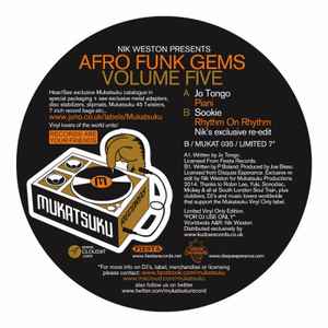 Nik Weston - Afro Funk Gems Volume Five