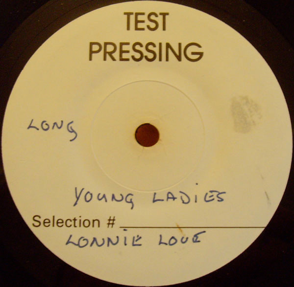 Lonnie Love – Young Ladies (1981, Vinyl) - Discogs