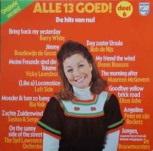 Various - Alle 13 Goed 6 (De Hits Van Nu) album cover