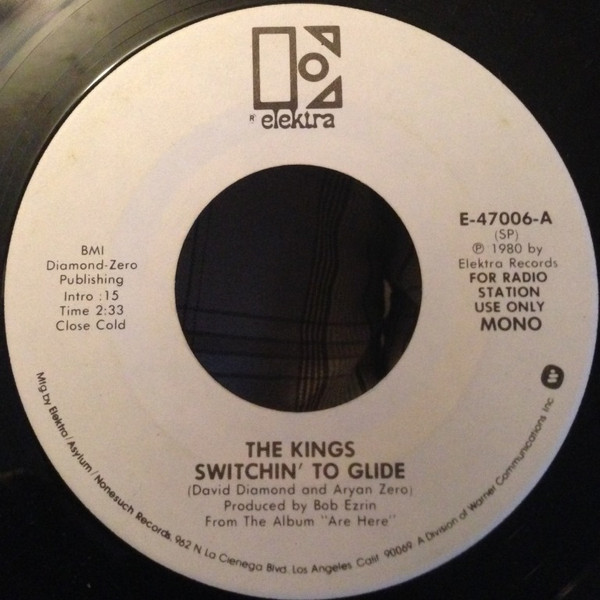 The Kings – Switchin' To Glide / This Beat Goes On (1980, Vinyl