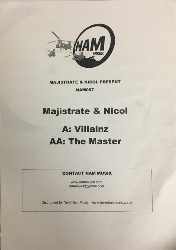 ladda ner album Majistrate & Nicol - Villainz The Master