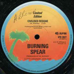 Civilised Reggae / Social Living - Burning Spear