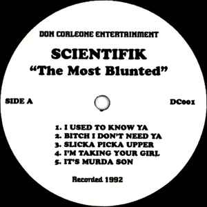 Scientifik - The Most Blunted album cover
