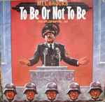 Cover of To Be Or Not To Be (The Hitler Rap) Pts. 1&2, 1983, Vinyl