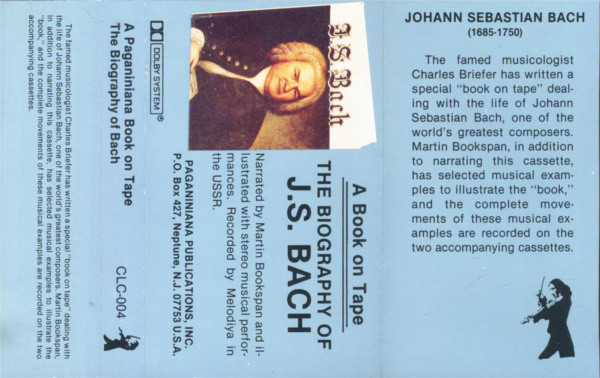 lataa albumi Martin Bookspan - The Biography Of JS Bach