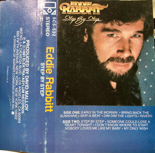 Eddie Rabbitt – Step By Step (1981, Cassette) - Discogs