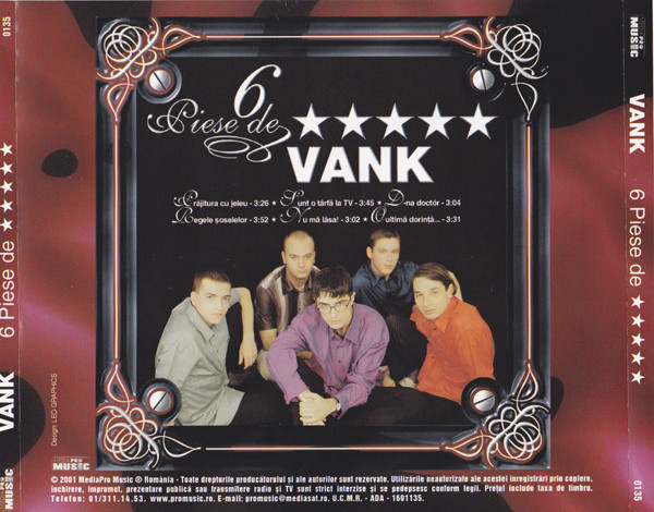 ladda ner album Vank - 6 Piese De