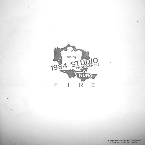 lataa albumi Kuro - 1984 Studio Phono Sheet Fire