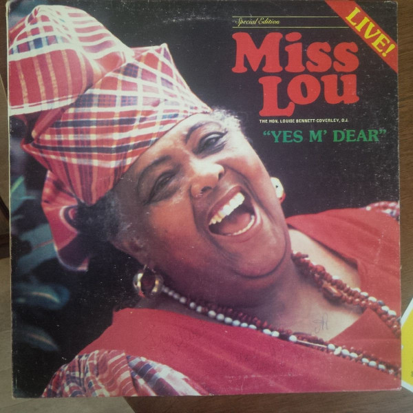 LOUISE BENNETT~MISS LOU YES M DEAR & LAWD DI RIDIM SWEET~RARE JAMAICA  CDS SEALED