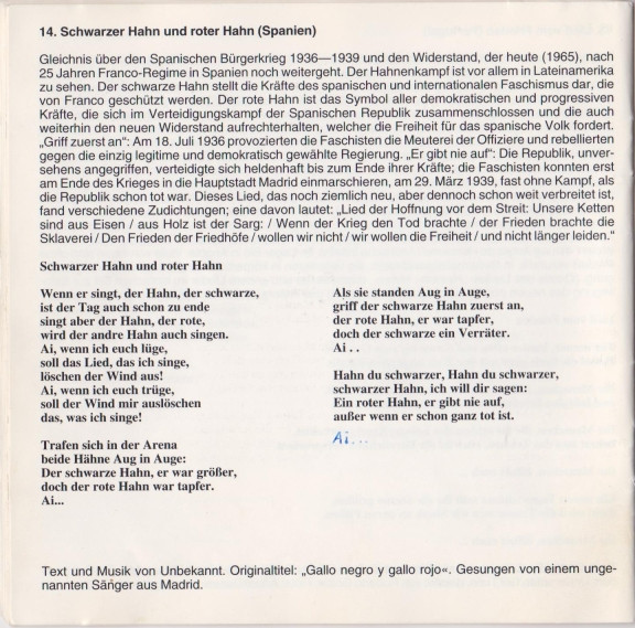 télécharger l'album Various - 1933 1963 Lieder Des Europäischen Widerstandes Gegen Den Faschismus