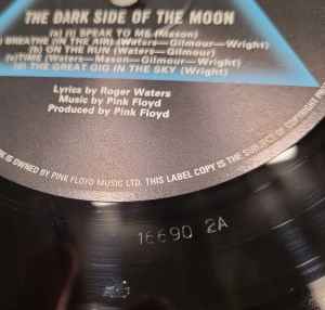 Pink Floyd – The Dark Side Of The Moon (2016, 180g, Gatefold