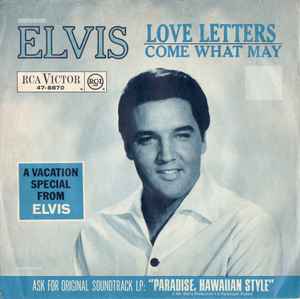 Album cover Elvis Presley - Love Letters