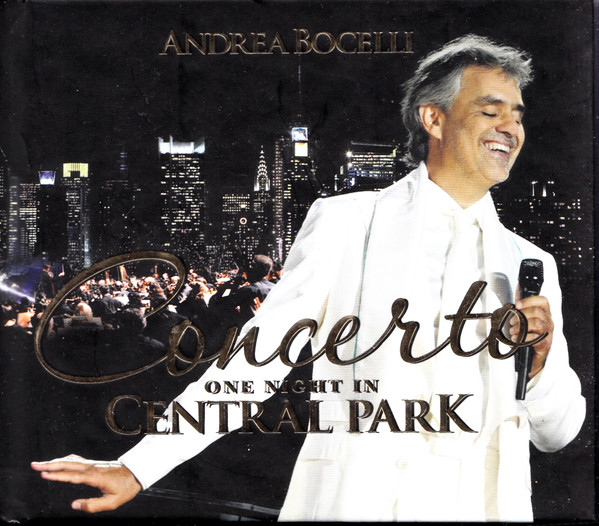 Andrea Bocelli – Concerto (One Night In Central Park) (2011, CD) - Discogs