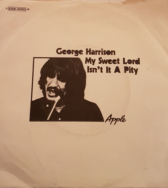 George Harrison My Sweet Lord 1971 Vinyl Discogs