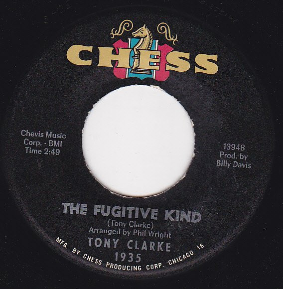 descargar álbum Tony Clarke - Poor Boy The Fugitive Kind