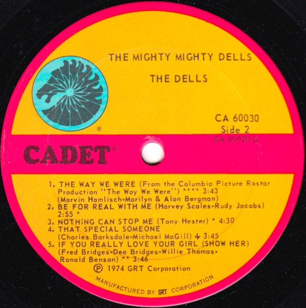 The Dells – The Mighty Mighty Dells (1974, 8-Track Cartridge 