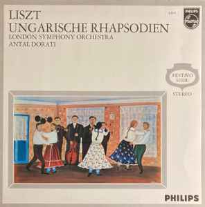 Franz Liszt - Ungarische Rhapsodien album cover