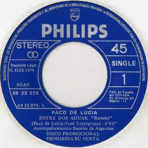 Paco De Lucía - Entre Dos Aguas album cover