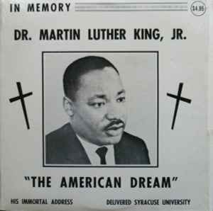 Dr. Martin Luther King, Jr. - The American Dream album cover