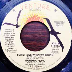 Sandra Feva - Sometimes When We Touch album cover