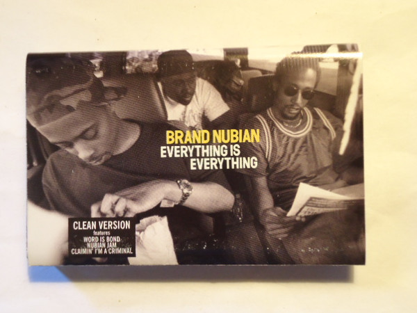 Brand Nubian – Everything Is Everything (1994, Clean Version, SR ...