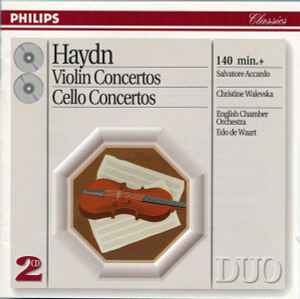 Joseph Haydn - Violin Concertos - Cello Concertos album cover