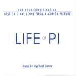Cover of Life Of Pi (For Your Consideration - Best Original Score), 2012, CD