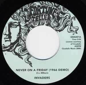 Never On A Friday / Temporary Insanity (Vinyl, 7