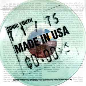 Made In USA - Sonic Youth