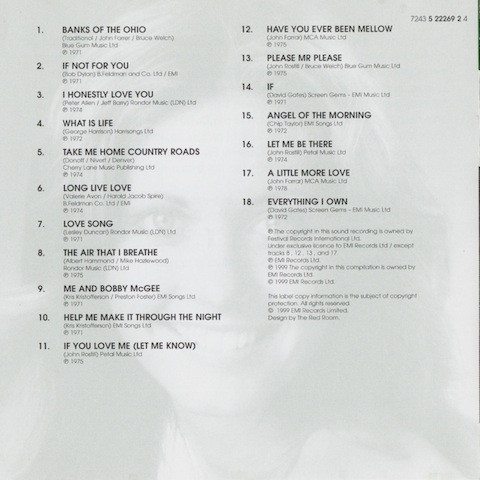 Album herunterladen Olivia NewtonJohn - The Olivia Newton John Collection