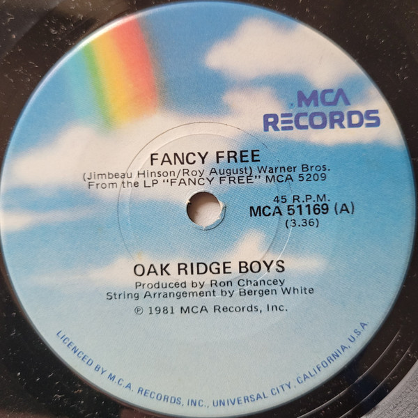 The Oak Ridge Boys – Fancy Free / How Long Has It Been (1981