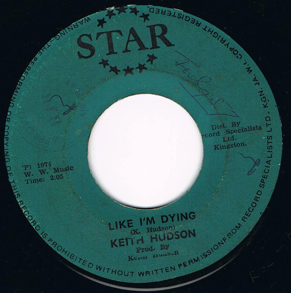 Keith Hudson – Like I'm Dying (2018, Vinyl) - Discogs