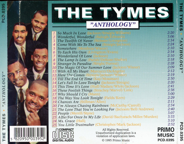 télécharger l'album The Tymes - Anthology