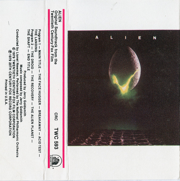 国内盤帯付 / Jerry Goldsmith / エイリアン / Alien / FML-120， 1979 
