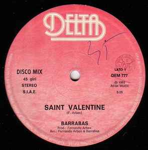 Barrabas - Saint Valentine album cover