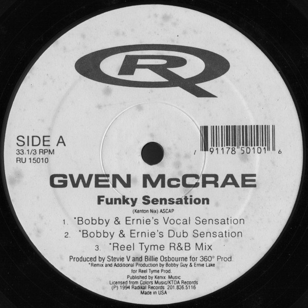 Gwen McCrae – Funky Sensation (1994, Vinyl) - Discogs