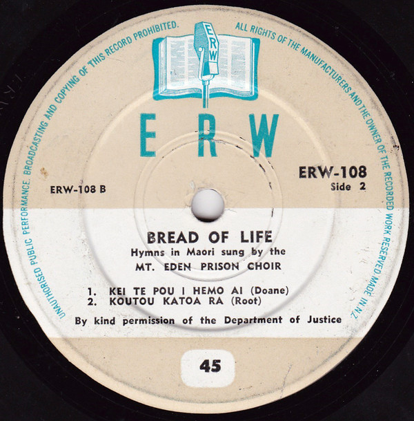 Album herunterladen Mt Eden Prison Choir - Bread of life Hymns in Maori