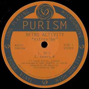 Retro Activity - Astrovibe album cover
