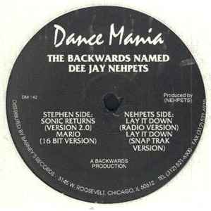 DJ Nehpets - The Backwards Named album cover
