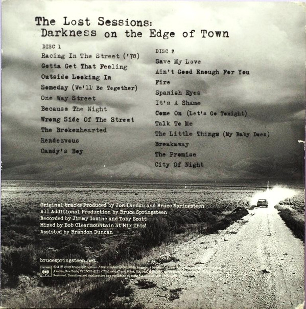 lataa albumi Bruce Springsteen - The Promise The Darkness On The Edge Of Town Story