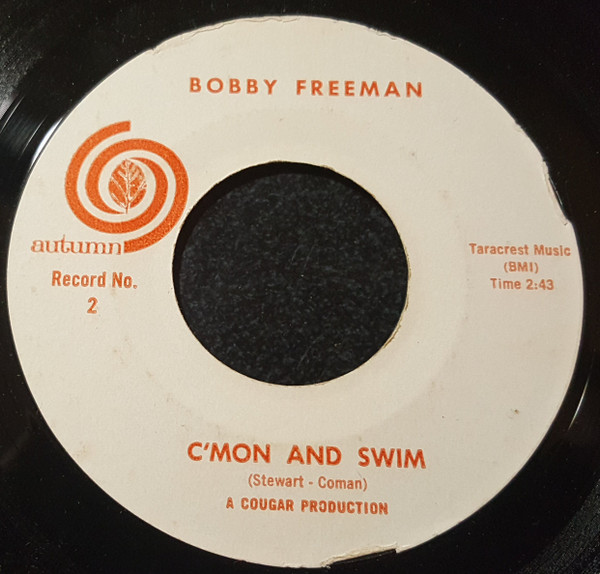Bobby Freeman – C'mon And Swim (1964, Vinyl) - Discogs