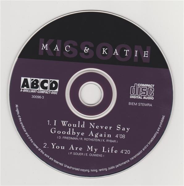 last ned album Mac & Katie Kissoon - I Would Never Say Goodbye Again