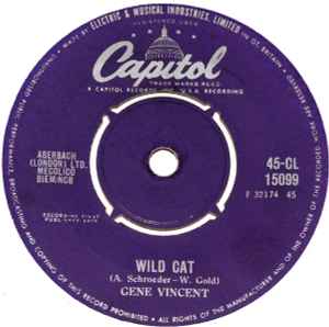 Gene Vincent - Wild Cat / Right Here On Earth