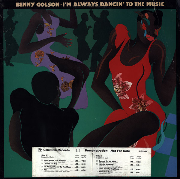 Benny Golson – I'm Always Dancin' To The Music (1978, Vinyl) - Discogs