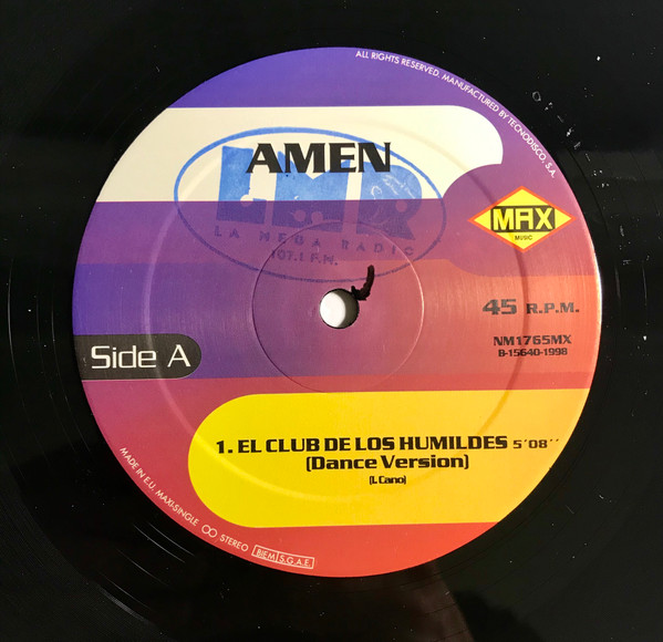 last ned album Amen - El Club De Los Humildes